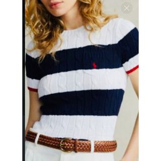 ポロラルフローレン(POLO RALPH LAUREN)の【正規品】Ralph Lauren サマーニット　Ｍサイズ(ニット/セーター)