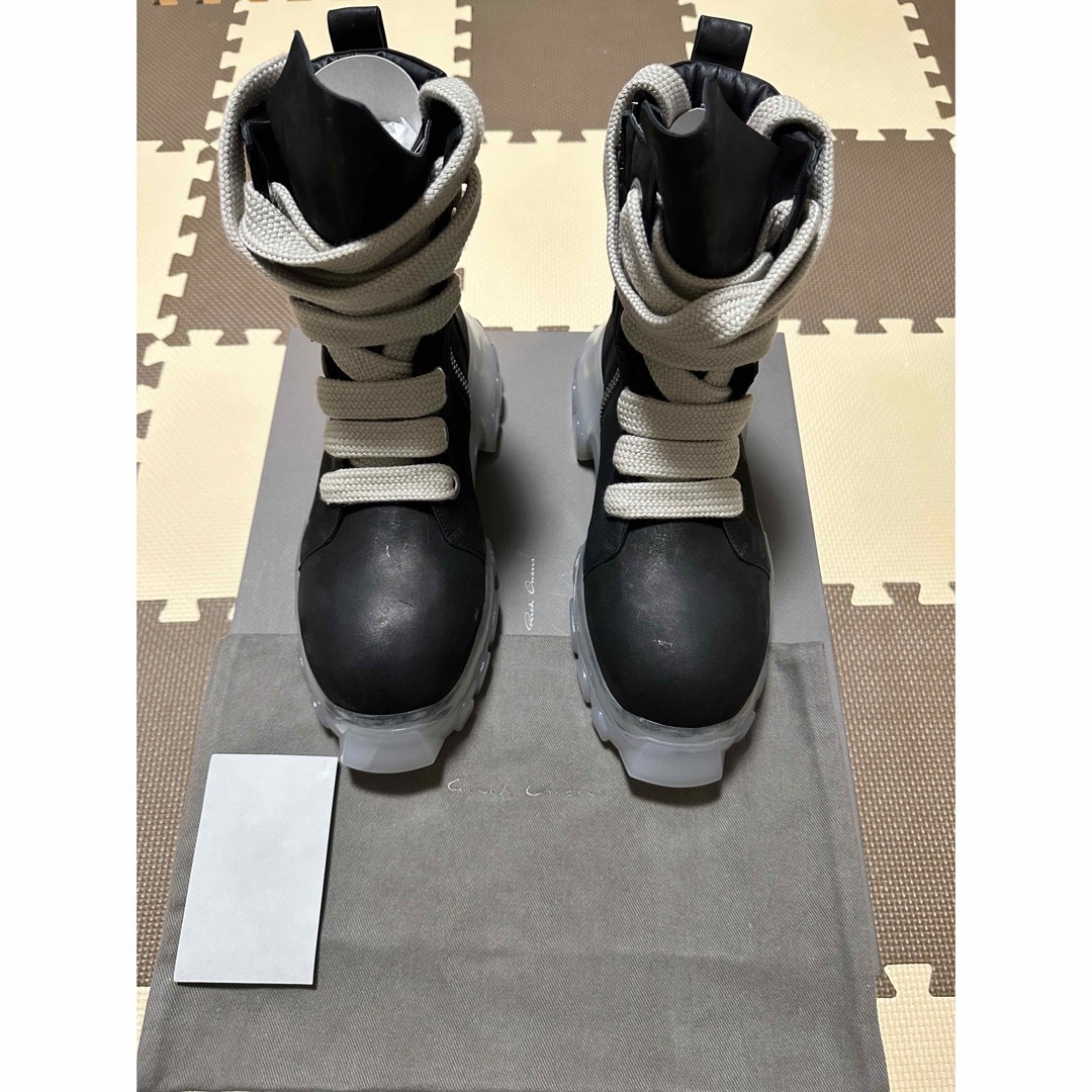 Rick Owens(リックオウエンス)のJUMBOLACED LACEUP BOZO TRACTOR  SIZE 43 メンズの靴/シューズ(ブーツ)の商品写真