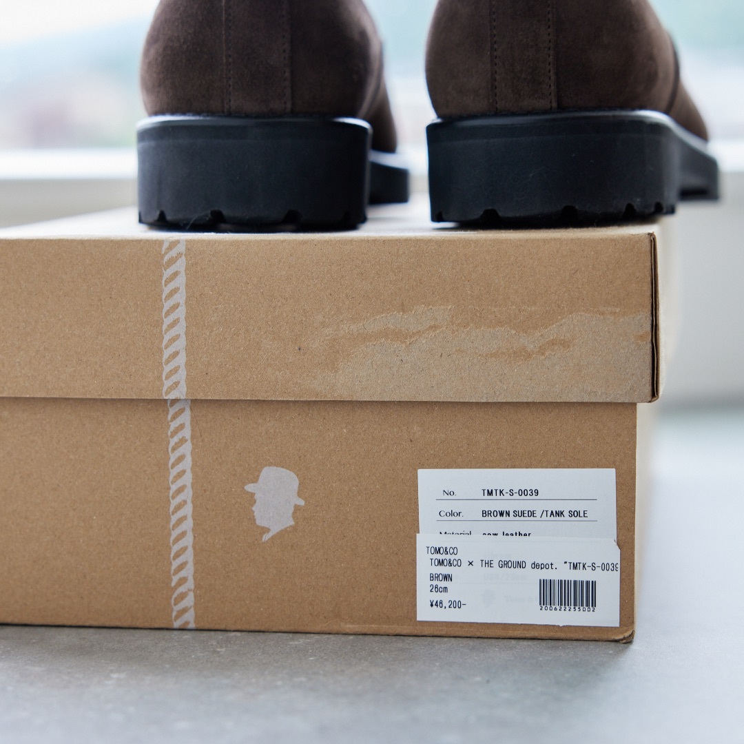 Paraboot - 新品 TOMO&CO × THE GROUND DEPOT ジップアップブーツの