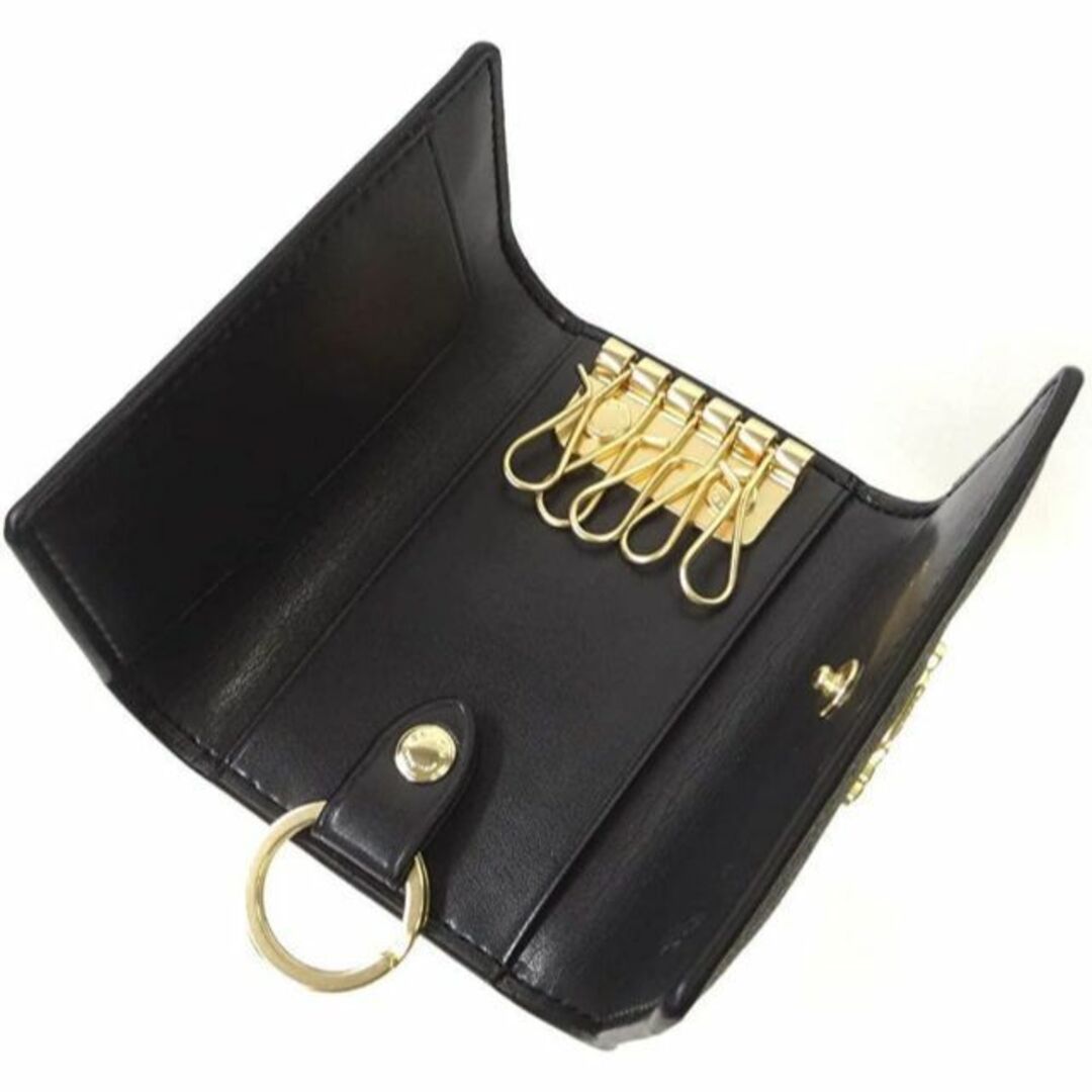 COACH - COACH コーチ ファイブリング キーケース シグネチャー レザー
