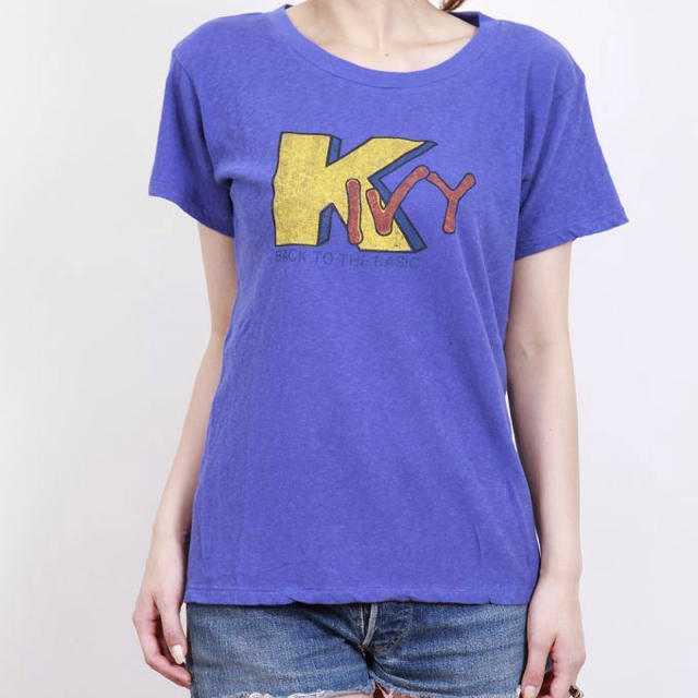 Inpaichthys Kerri(インパクティスケリー)のPRINT TEE -K IVY- レディースのトップス(Tシャツ(半袖/袖なし))の商品写真