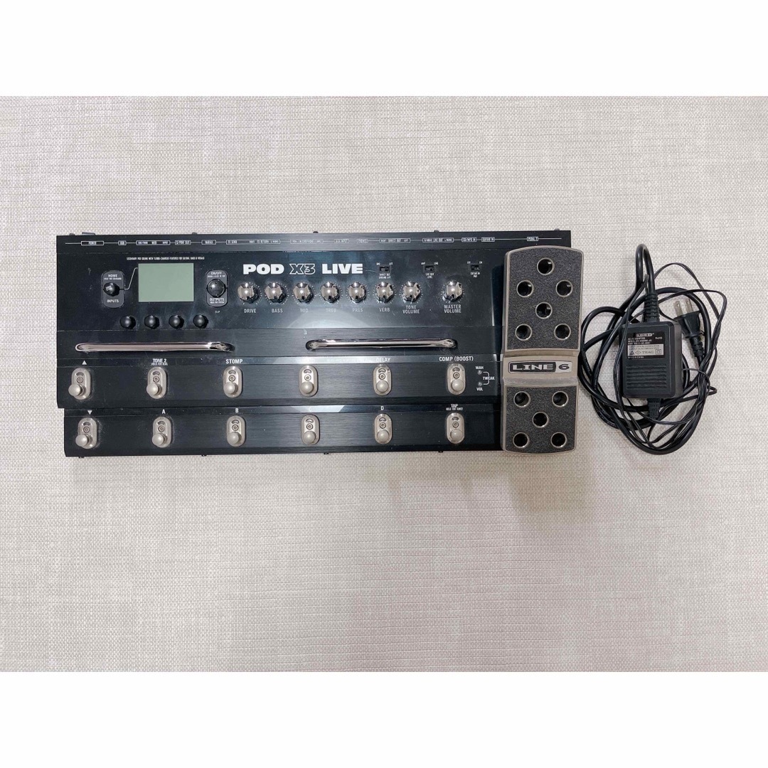 LINE6　エフェクター　POD　X3　LIVE　エフェクター