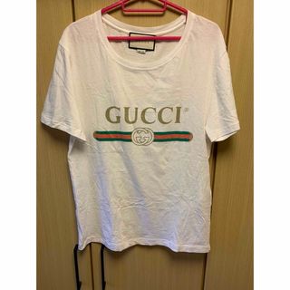 グッチ(Gucci)の正規 GUCCI グッチ シェリーライン ロゴ Tシャツ(Tシャツ/カットソー(半袖/袖なし))