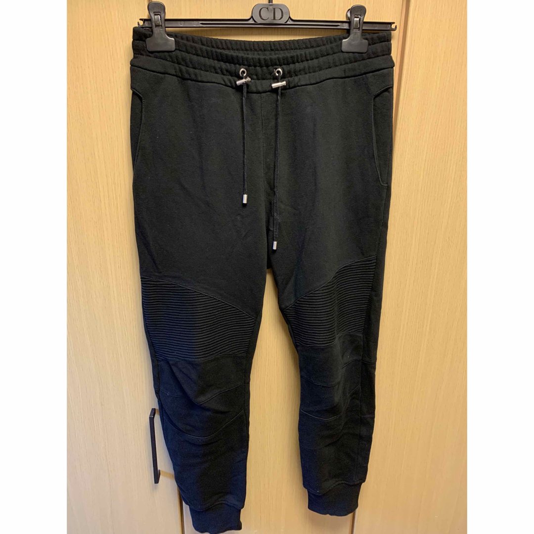 【正規品】BALMAIN バルマン バイカー スウェットパンツ XS