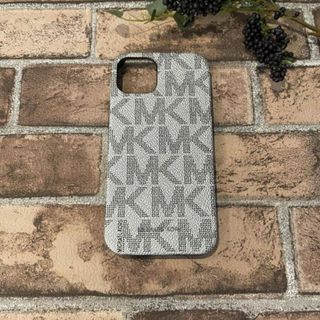 マイケルコース(Michael Kors)のMICHAEL KORS iPhone13 ハードケース シグネチャー ホワイト(iPhoneケース)