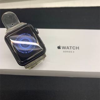 アップルウォッチ(Apple Watch)のAPPLE WATCH 3 GPSモデル SGAL BK130-200(その他)