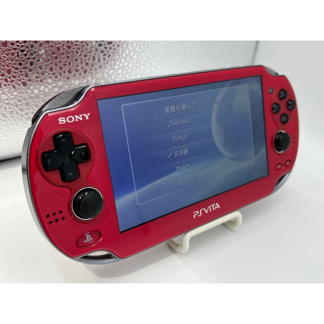 PlayStation Vita - 【動作品】PS Vita PCH-1100 RED レッド 本体