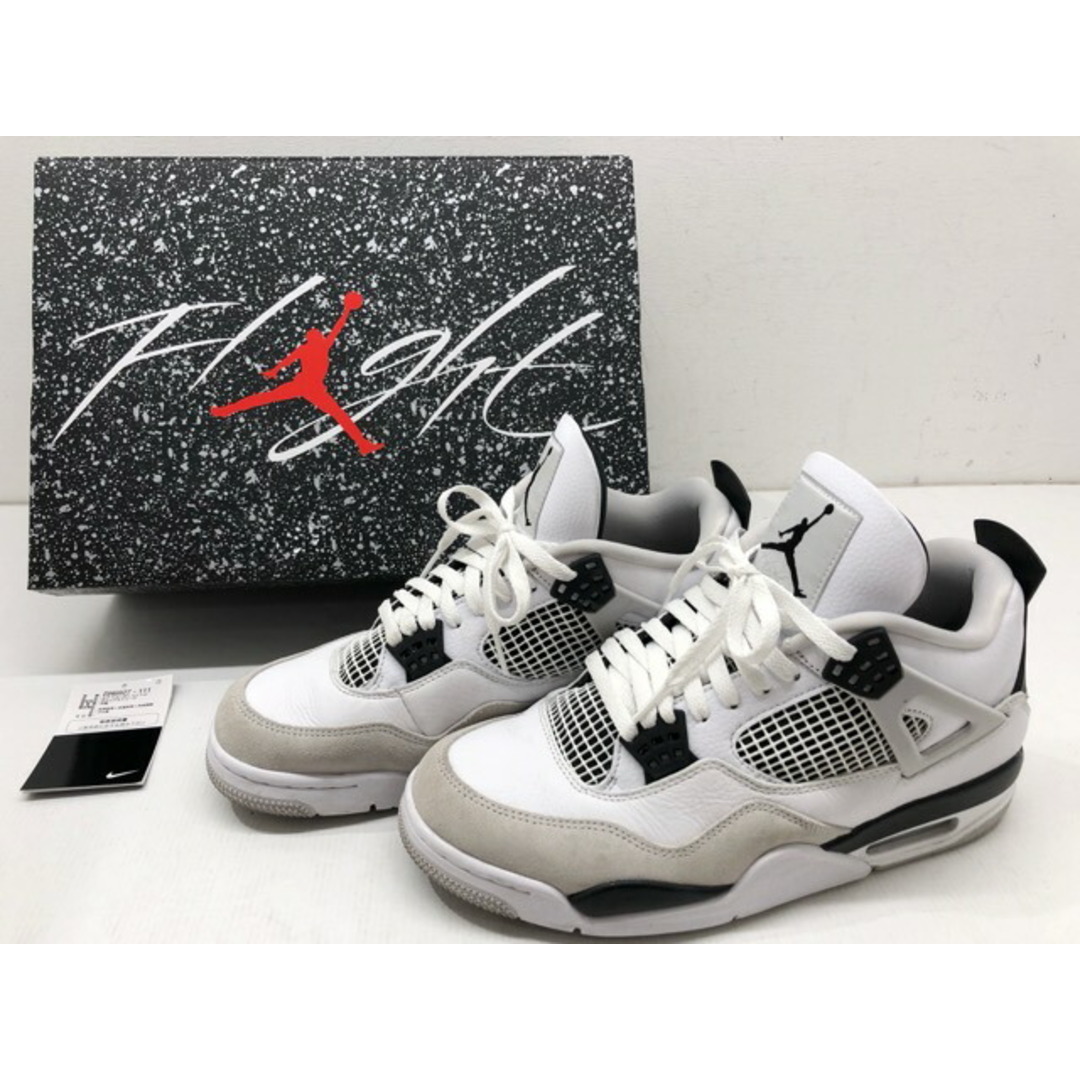 NIKE(ナイキ) AIR JORDAN 4 RETRO エア ジョーダン 4 レトロ ミリタリーブラック / DH6927-111 28.0cm 【007】