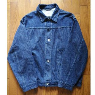 コモリ(COMOLI)のランプス様専用　コモリ　デニムジャケット紺　size４XL(Gジャン/デニムジャケット)