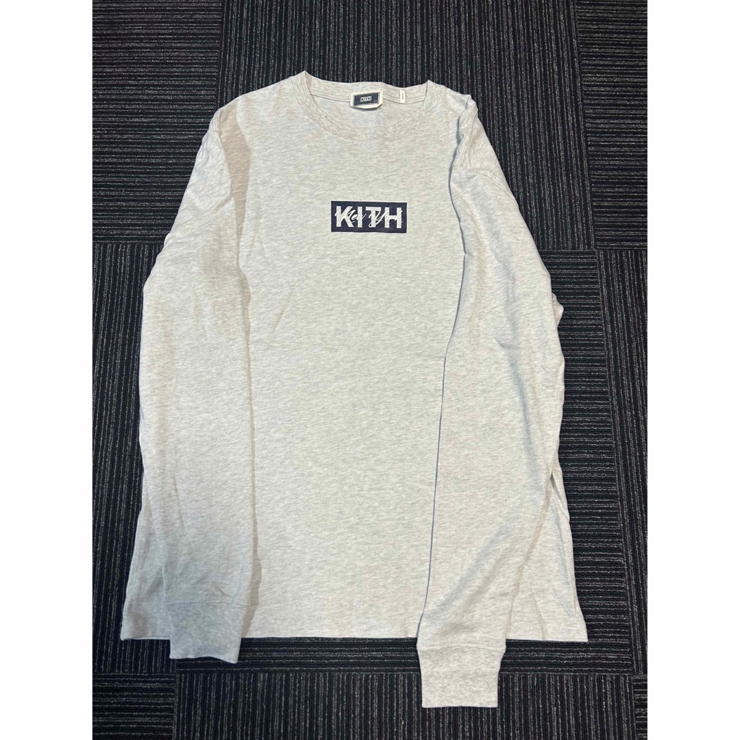 KITH(キス)のKITH New York box logo ロングTシャツ メンズのトップス(Tシャツ/カットソー(七分/長袖))の商品写真