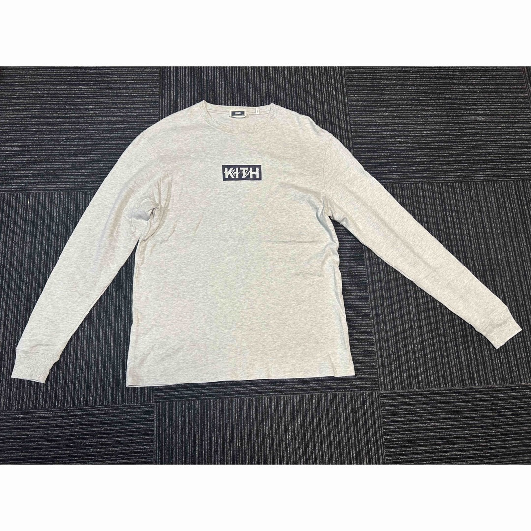 KITH(キス)のKITH New York box logo ロングTシャツ メンズのトップス(Tシャツ/カットソー(七分/長袖))の商品写真