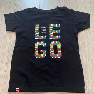 ユニクロ(UNIQLO)の未使用☆ユニクロ　ＵＴ　LEGO レゴ　Tシャツ　ブラック　110(Tシャツ/カットソー)