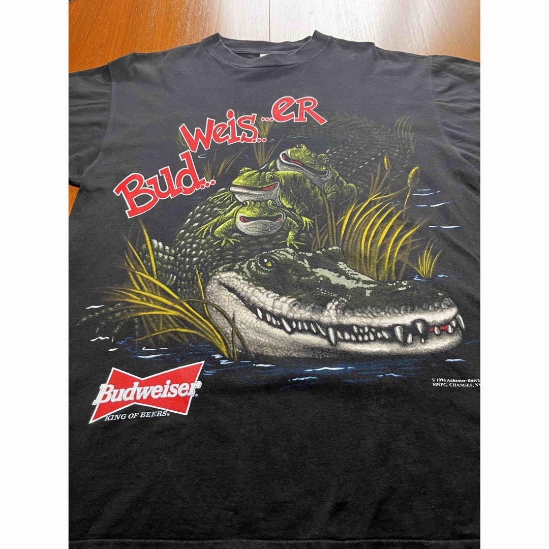 90'vintage Budweiser Tシャツ　Apple Marlboro