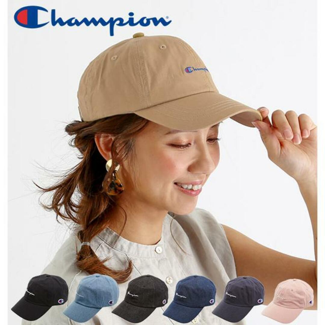 Champion(チャンピオン)のCHAMPION チャンピオン chdenim ローキャップ デニム ツイル メンズの帽子(キャップ)の商品写真