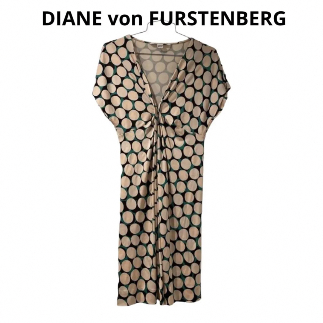 DIANE von FURSTENBERG(ダイアンフォンファステンバーグ)のDIANE von FURSTENBERG  ダイアン　ワンピース  サイズ2 レディースのワンピース(ひざ丈ワンピース)の商品写真