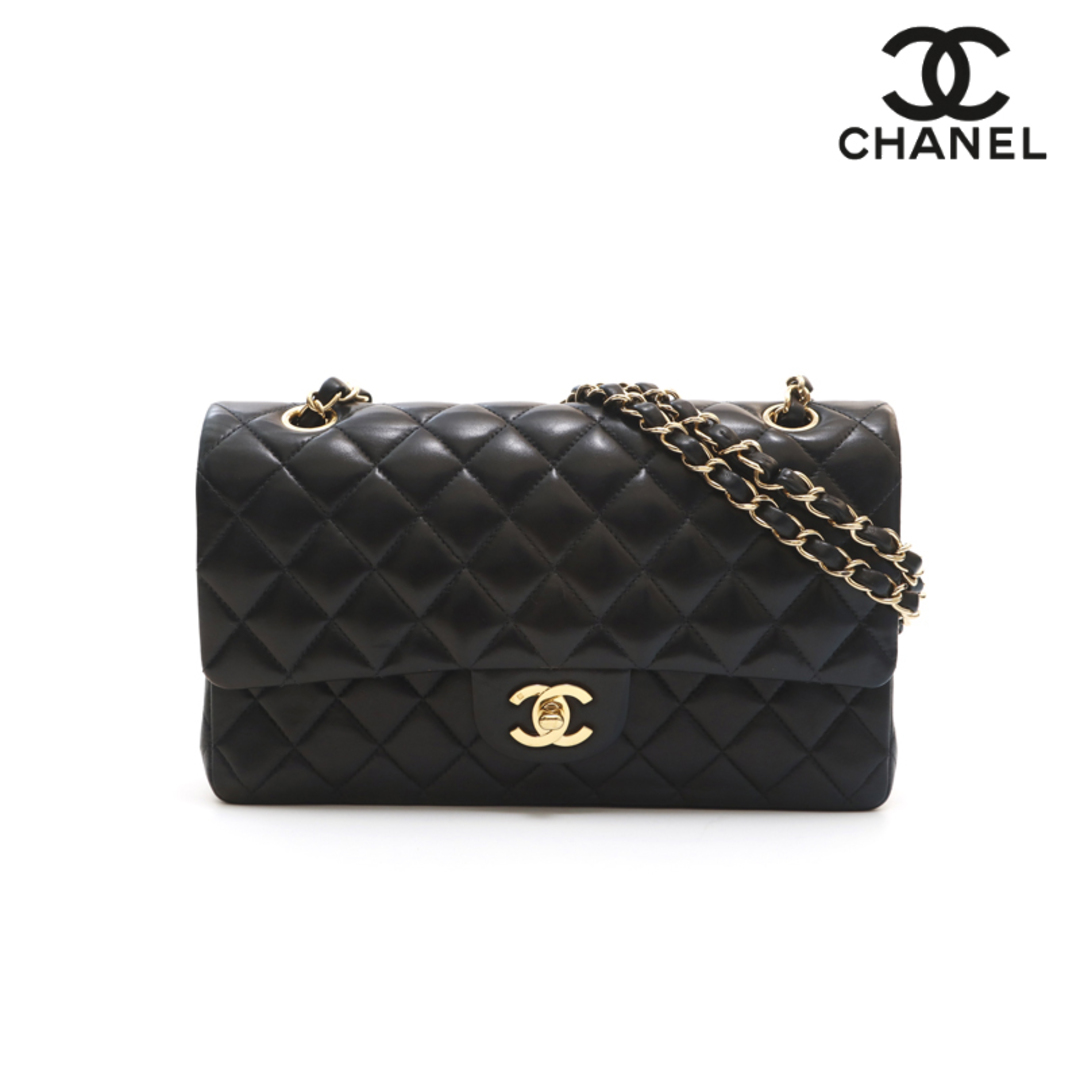 シャネル CHANEL マトラッセ ダブルフラップ チェーン ショルダーバッグ