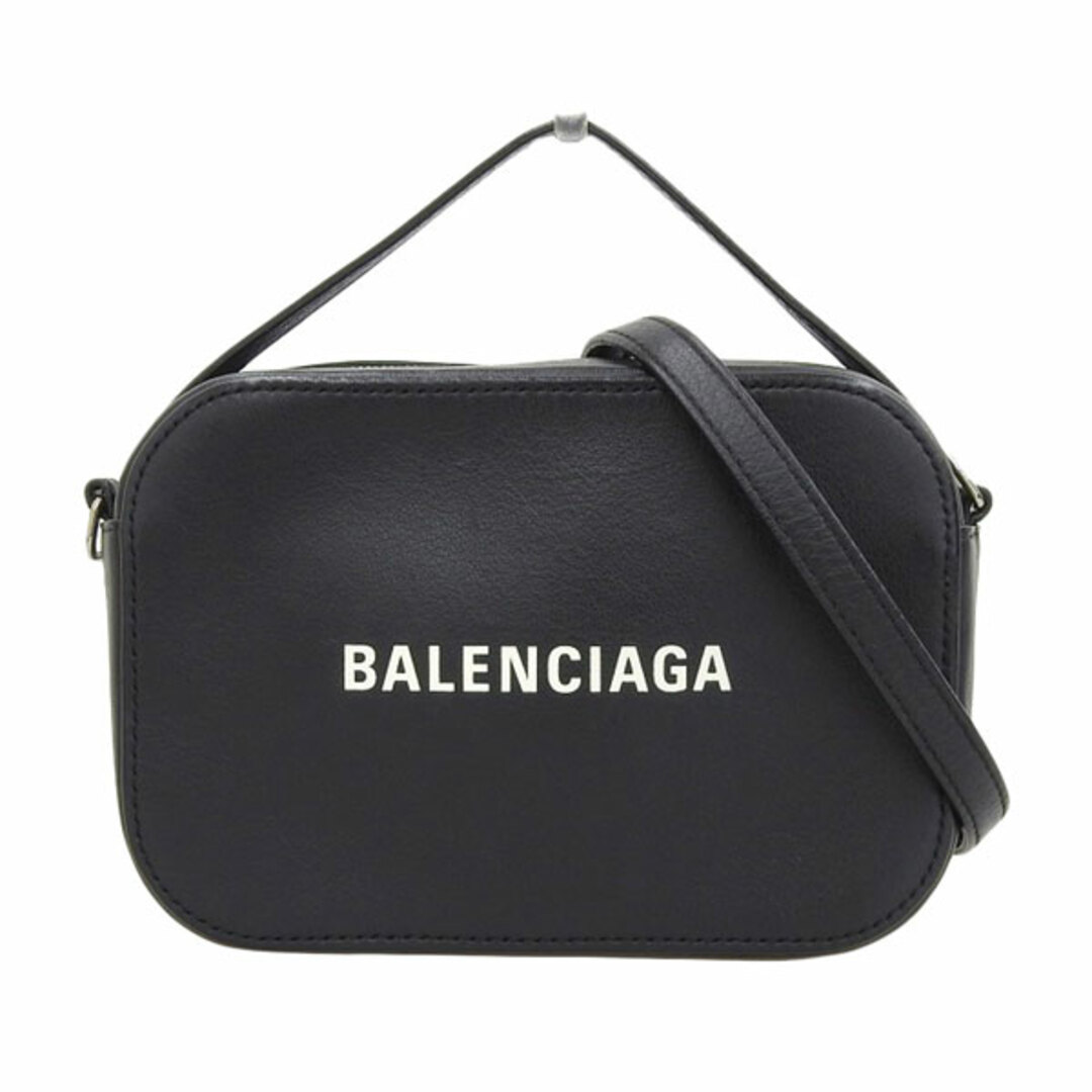 Balenciaga バレンシアガ レザー エブリデイ カメラバッグ XS 2WAY ショルダーバッグ 552372 ブラック gy