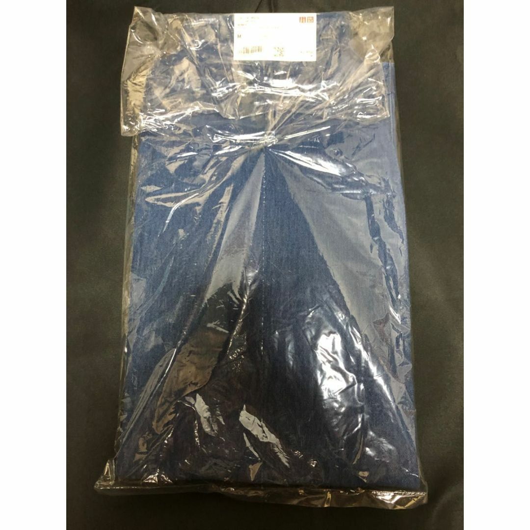 UNIQLO(ユニクロ)の【新品タグ付き】デニムジャージーナローロングスカートユニクロ　M BLUE レディースのスカート(ロングスカート)の商品写真