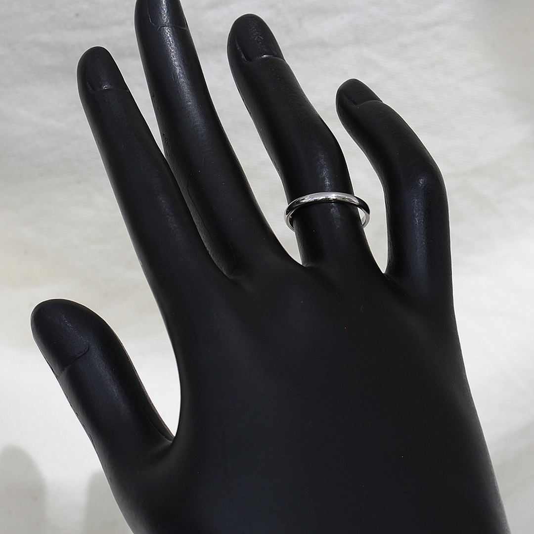 カルティエ Cartier ウエディング リング 49 PT950 E0312