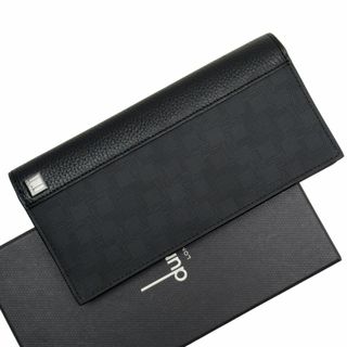 ダンヒル(Dunhill)のダンヒル Dunhill 二つ折り長財布 レザー ブラック メンズ 送料無料【中古】 t18807g(折り財布)