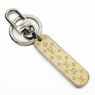 ルイヴィトン(LOUIS VUITTON)のルイ ヴィトン LOUIS VUITTON チャーム キーリング メタル/ウッド シルバー×ナチュラル ユニセックス MP3135 送料無料【中古】 t18824a(チャーム)