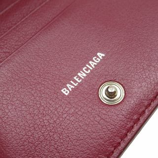 Balenciaga - バレンシアガ BALENCIAGA 二つ折り財布 レザー ボルドー