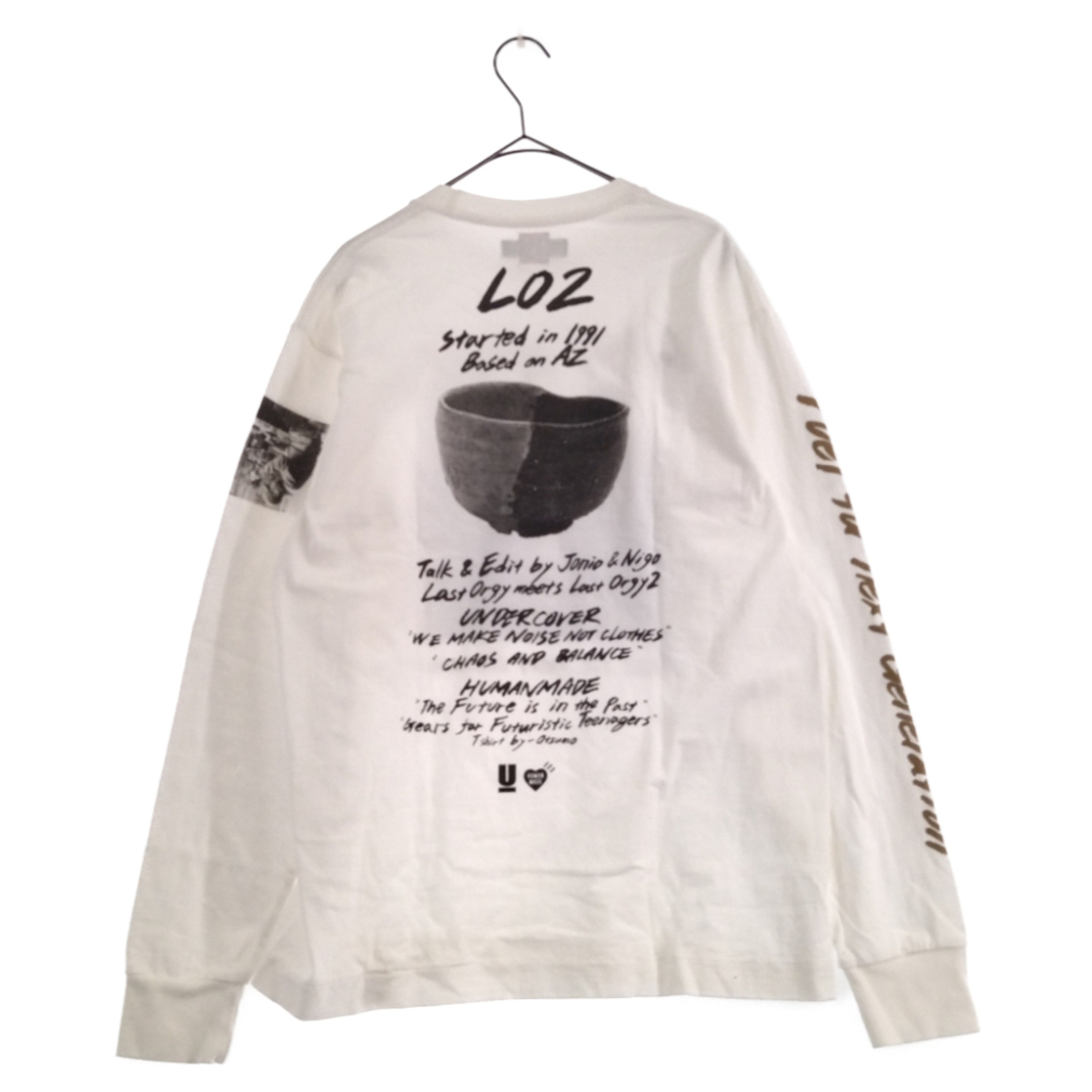 HUMAN MADE(ヒューマンメイド)のHUMAN MADE ヒューマンメイド ×UNDERCOVER LASTORGY2 アンダーカバー ラストオージー2 プリント 長袖Tシャツ メンズのトップス(Tシャツ/カットソー(七分/長袖))の商品写真