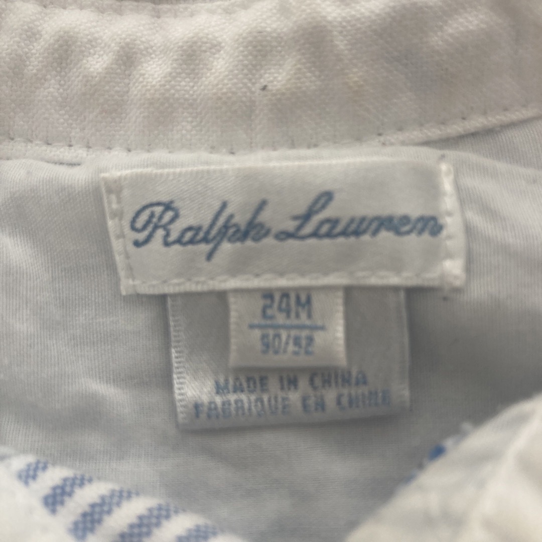 Ralph Lauren(ラルフローレン)のラルフローレン　シャツ　24M 90cm キッズ/ベビー/マタニティのキッズ服男の子用(90cm~)(ブラウス)の商品写真