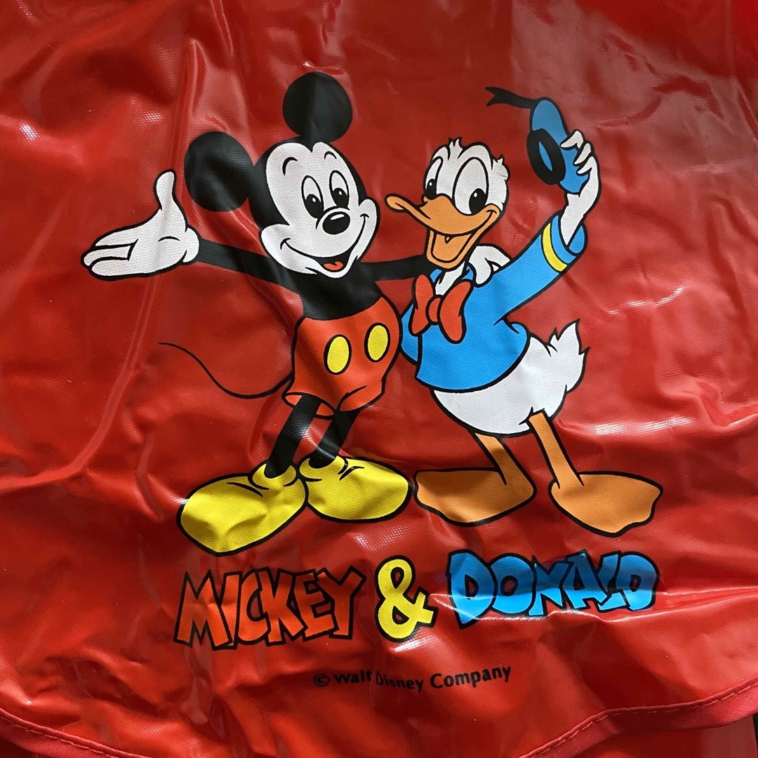 Disney(ディズニー)の95㎝ ウォルトディズニーカンパニー Mickey&Donald レインコート キッズ/ベビー/マタニティのこども用ファッション小物(レインコート)の商品写真