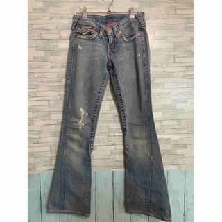 USA製 90s TRUE RELIGION フレアデニム ひ デニム ジーパン