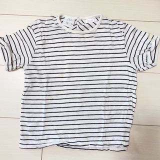 ザラ(ZARA)のボーダー半袖Tシャツ(Tシャツ/カットソー)