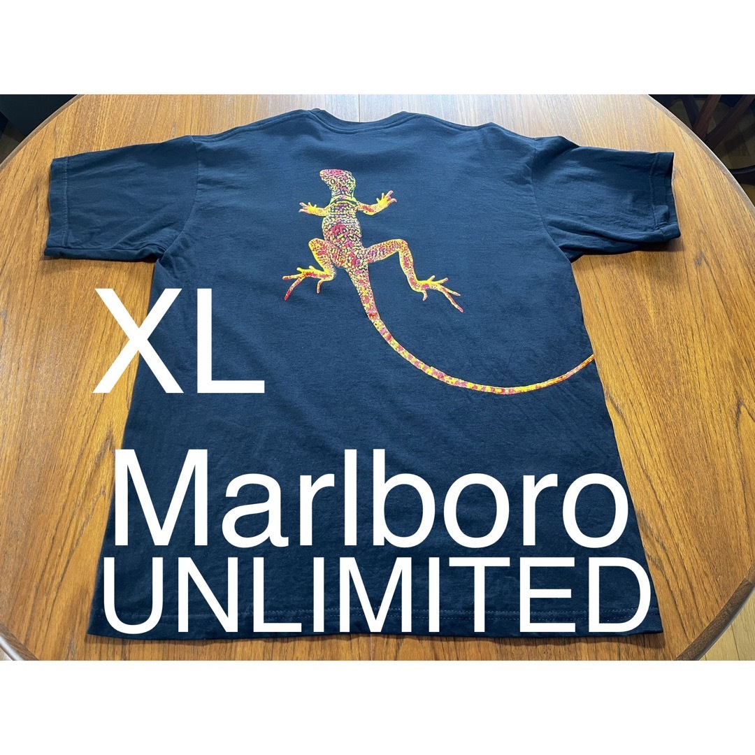 極美品！90' Tシャツ　Marlboro トカゲ　リザード　スネーク