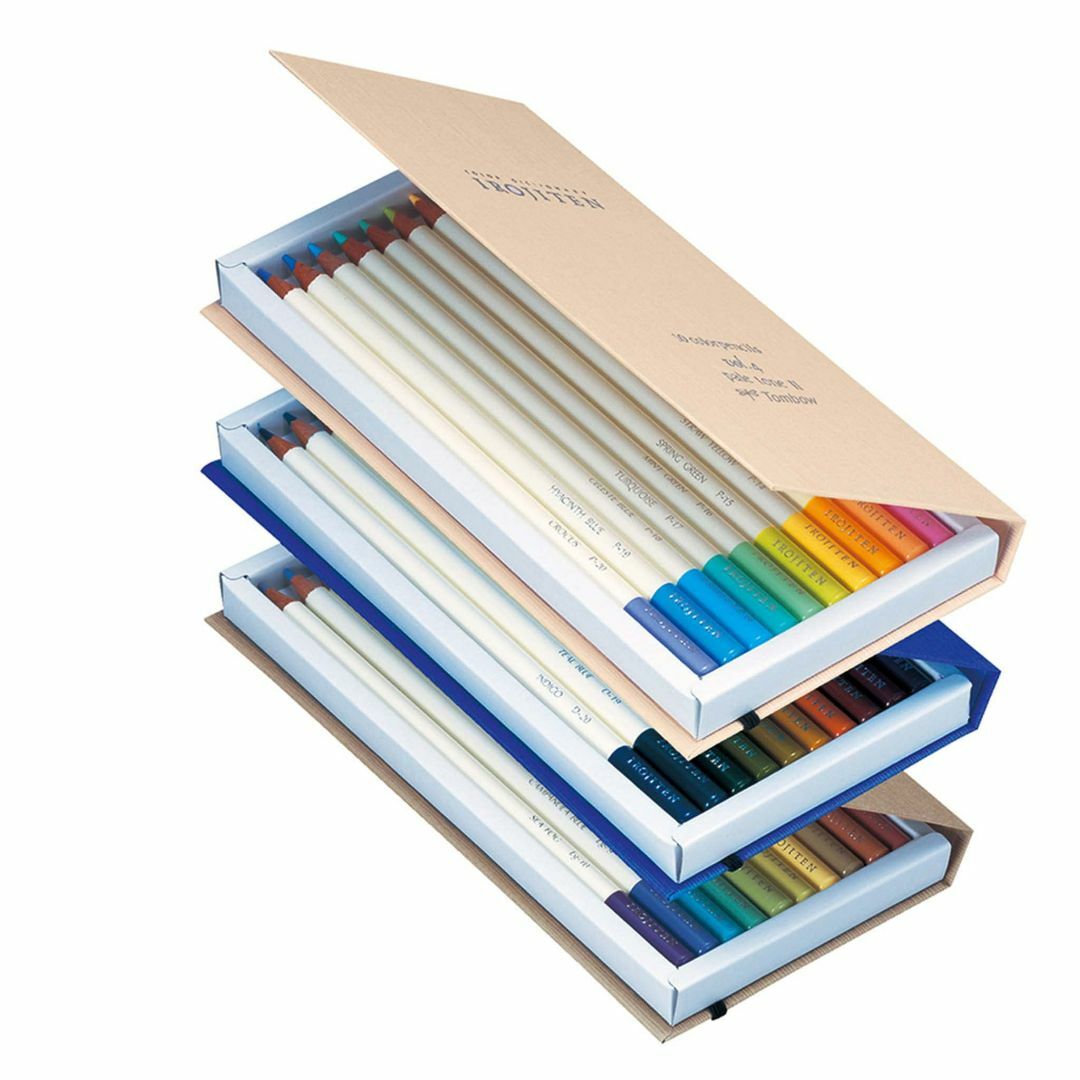 色: 30色セットトンボ鉛筆 色鉛筆 色辞典 第二集 30色 CI-RTB 9