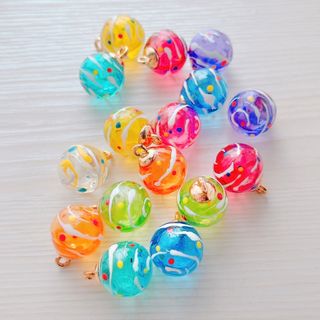 水風船 ヨーヨー ピアス イヤリング(ピアス)