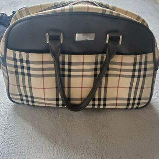 バーバリー(BURBERRY)のBURBERRY ノバチェックボストンハンドバック(ハンドバッグ)