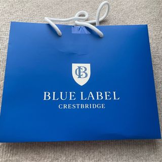 ブルーレーベルクレストブリッジ(BLUE LABEL CRESTBRIDGE)のブルーレーベル　ショッパー(ショップ袋)