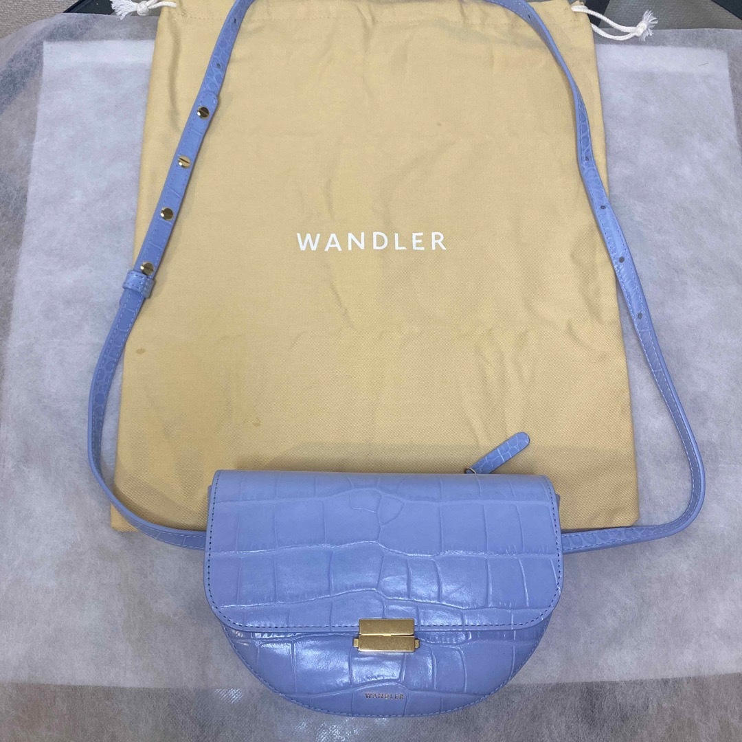 WANDLER ワンドラー ミニ ショルダーバッグ クロコ型押し 3way | www