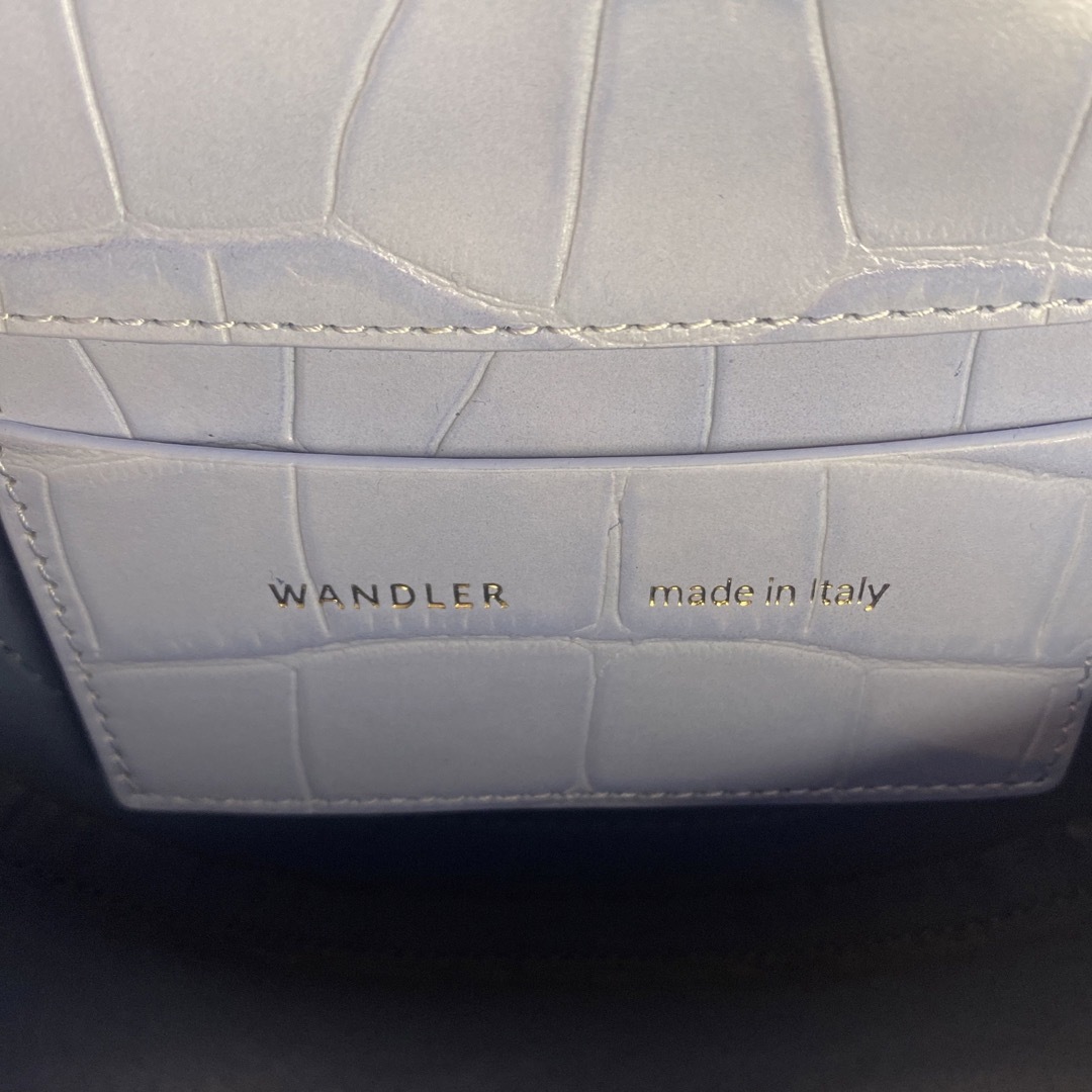 WANDLER ワンドラー ミニ ショルダーバッグ クロコ型押し 3wayの通販