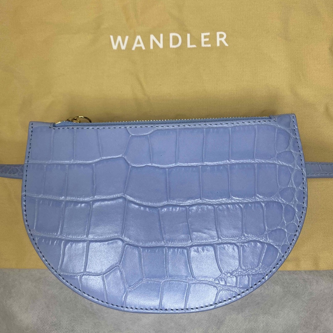 WANDLER ワンドラー　ミニ　ショルダーバッグ　クロコ型押し　3way