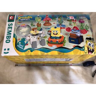 SEMBO正規品-レゴ互換-スポンジボブ-テックニック-フィギュア-アニメの
