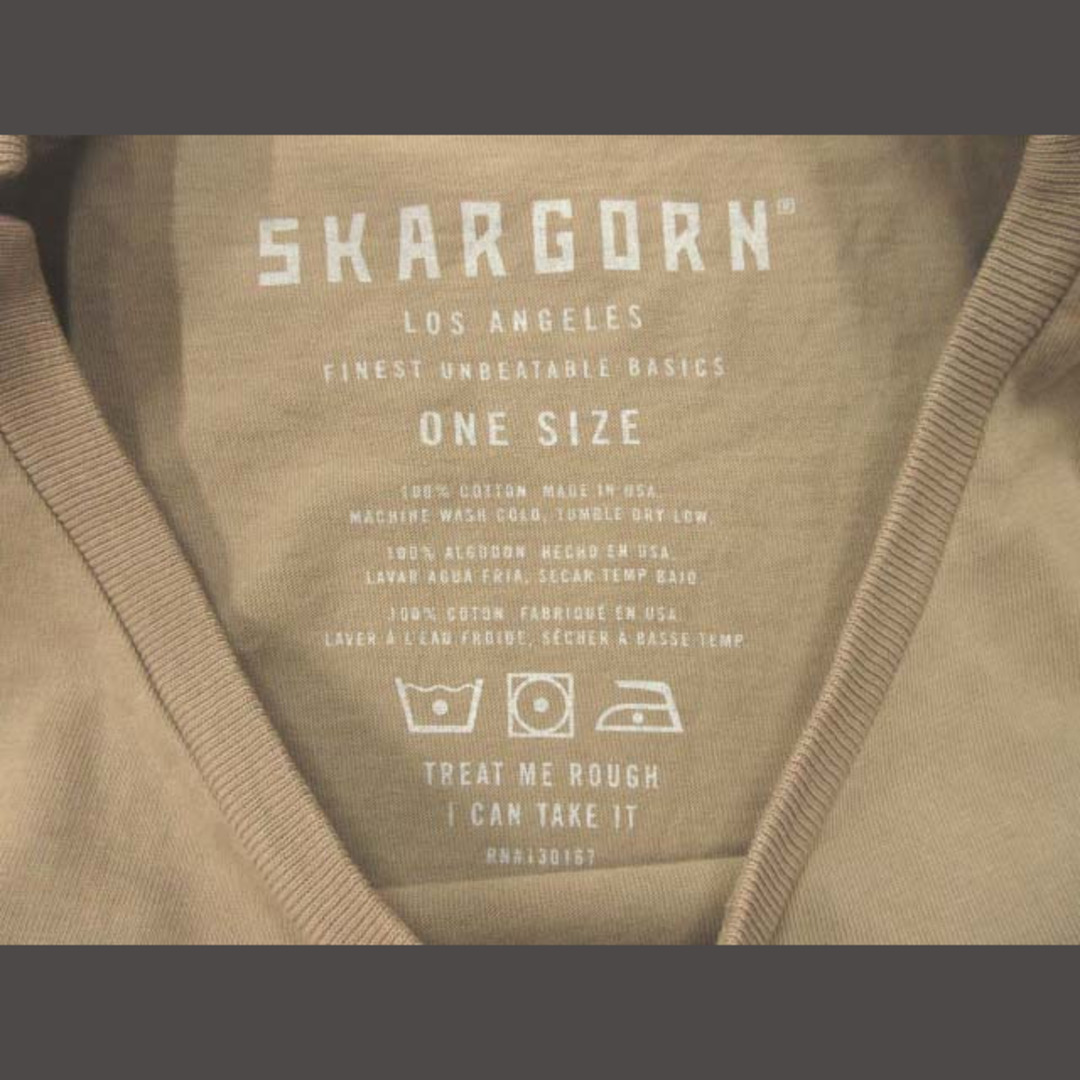 other(アザー)のスカルゴーン SKARGORN 2022 クルーネック Tシャツ ポケット付 レディースのトップス(Tシャツ(半袖/袖なし))の商品写真