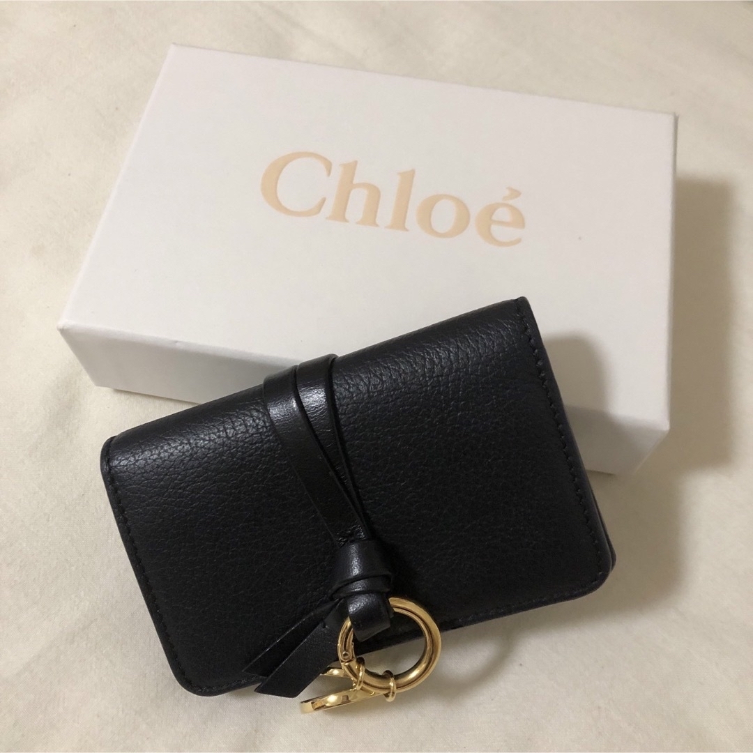 Chloe カードケース パスケース 財布 クロエ - 名刺入れ/定期入れ