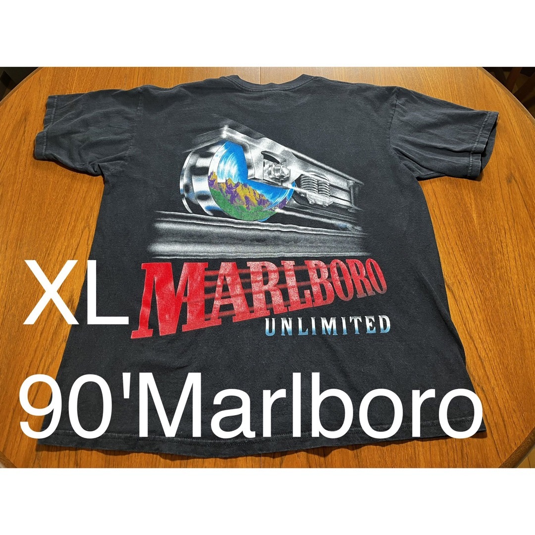 貴重デザイン！Marlboro Tシャツ　ヴィンテージ  Budweiserメンズ