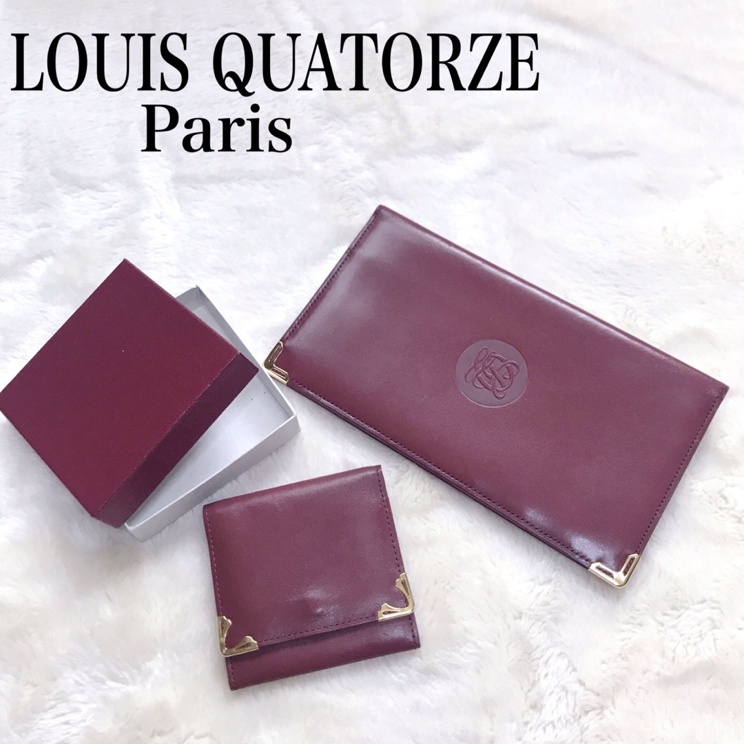 LOUIS QUATORZE(ルイカトーズ)のLOUIS QUATORZE ルイスキャトルズ 長財布 コインケース セット レディースのファッション小物(財布)の商品写真