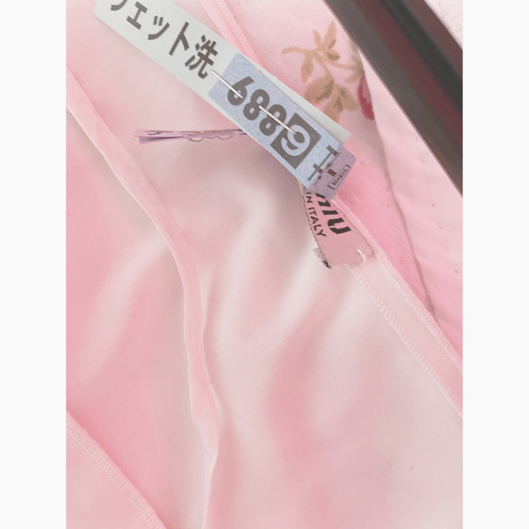 miumiu(ミュウミュウ)のミュウミュウ     ブラウス38 レディースのトップス(シャツ/ブラウス(半袖/袖なし))の商品写真
