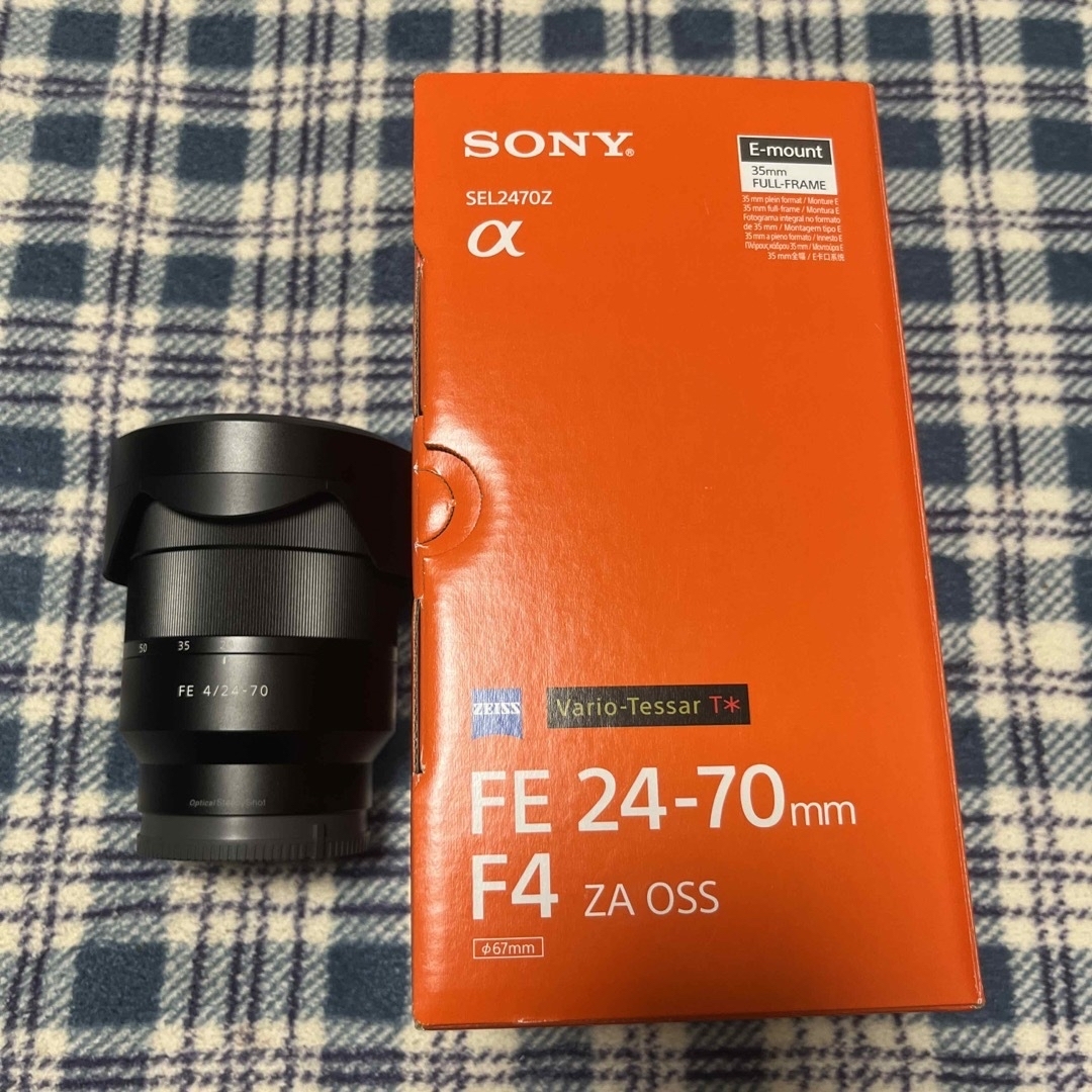 SONY(ソニー)のSONY FE 24-70mm F4 ZA OSS SEL2470Z スマホ/家電/カメラのカメラ(レンズ(ズーム))の商品写真