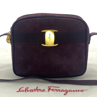 サルヴァトーレフェラガモ(Salvatore Ferragamo)のサルヴァトーレフェラガモ ショルダーバッグ ヴァラ スエード レザー(ショルダーバッグ)