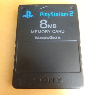 プレイステーション2(PlayStation2)の動作確認済★PS2用SONY純正メモリーカード(その他)