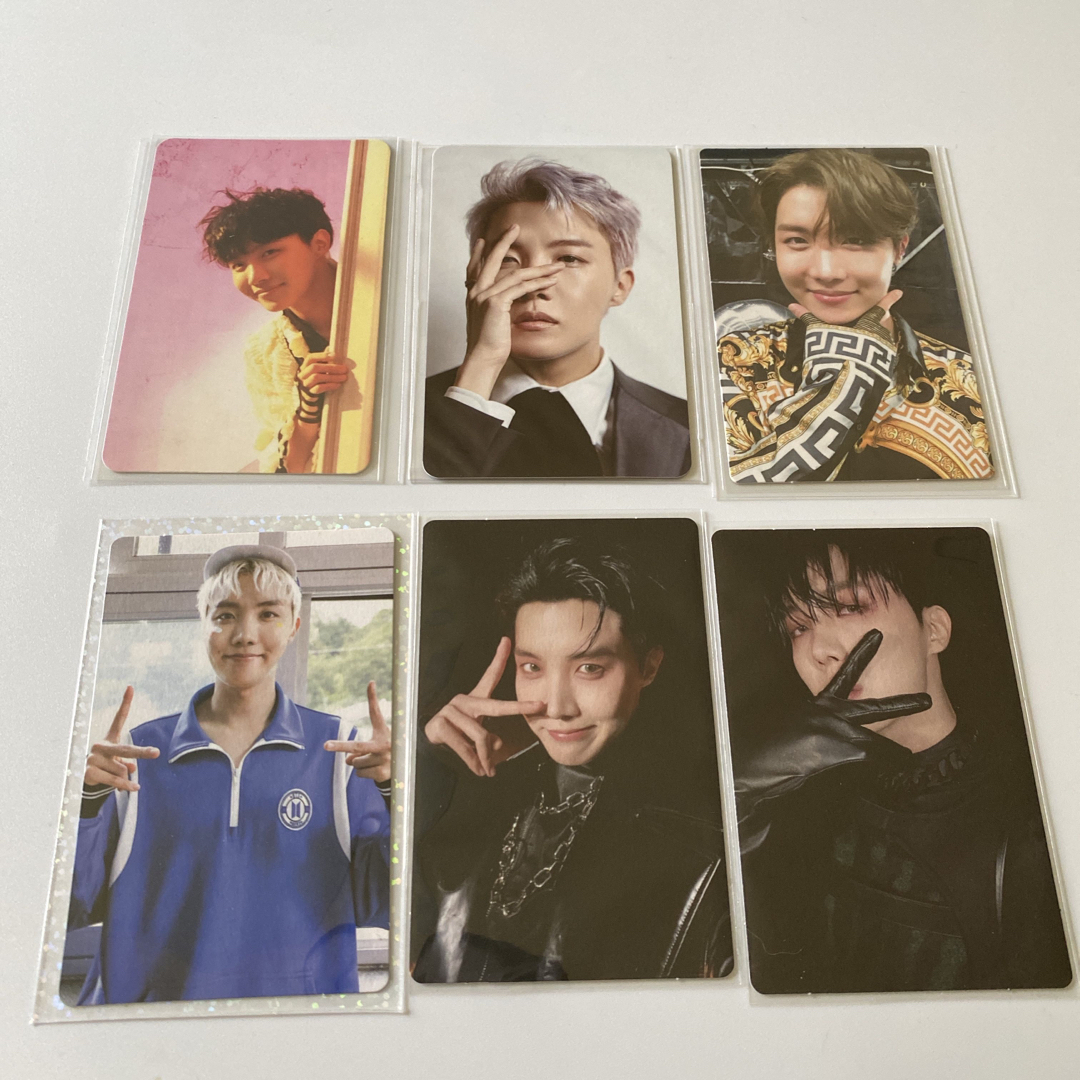 白 フリル付 BTS 写真集 トレカ J-HOPE ホソク ホビ