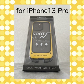 ルート(ROOT CO.)のShock Resist Case +Hold. for iPhone13Pro(モバイルケース/カバー)